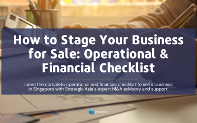 How to Stage Your Business for Sale: Operational & Financial Checklist