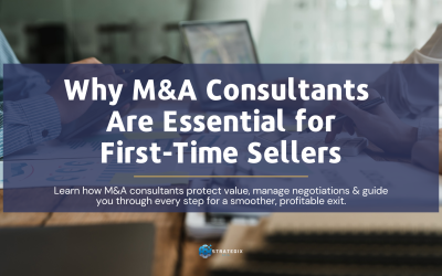 Why M&A Consultants Are Essential for First-Time Sellers