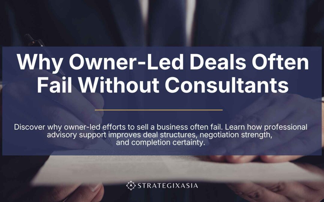 Why Owner-Led Deals Often Fail Without Consultants